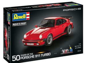 REV05634 - PORSCHE 911 Turbo - 50e anniversaire à assembler avec peinture