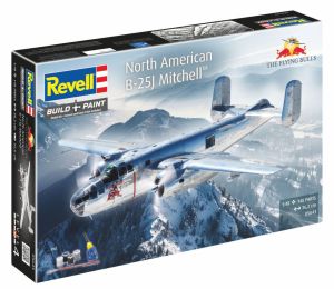 REV05643 - Avion NORTH AMERICAN B-25J Mitchell - Coffret Cadeau à assembler avec peinture