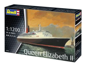 REV05806 - Navire Queen Elizabeth II à assembler et à peindre