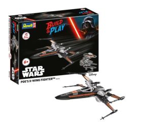 REV06564 - Le chasseur X-Wing de Poe STAR WARS à assembler avec son