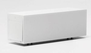 Conteneur 7.82m blanc 2 pièces