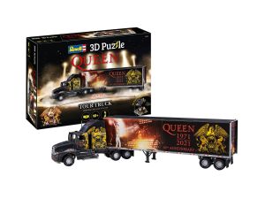 REV00230 - Puzzle 3D 128 pièces QUEEN Tour Truck - 50e anniversaire