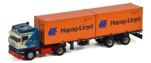 DAF 3600 SC 4x2 avec porte container JONKER et 2 Containers 20 Pieds HAPAG LLOYD