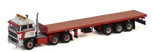 WSI01-3367 - DAF 3300 6x4 avec plateau 3 Essieux Transports BRAME