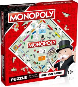 Puzzle 1000 Pièces MONOPOLY Paris