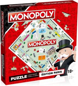 WIN01699 - Puzzle 1000 Pièces MONOPOLY Paris
