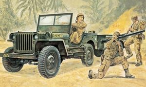 JEEP Willys à assembler et à peindre