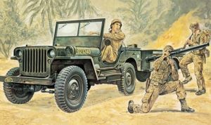 ITA0314 - JEEP Willys à assembler et à peindre