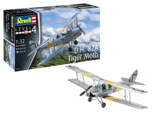 REV03827 - Avion D.H. 82A Tiger Moth à assembler et à peindre