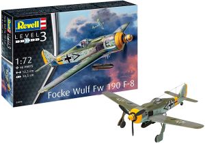REV03898 - Avion Focke Wulf Fw190 F-8 à assembler et à peindre