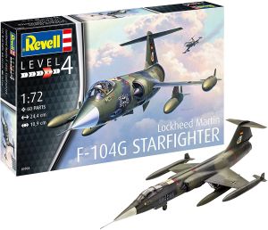 Avion de chasse Lockheed Martin F-104G Starfighter à assembler et à peindre