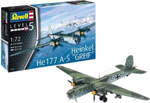 REV03913 - Avion Heinkel He177 A-5 Greif à assembler et à peindre