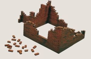 ITA0405 - Murs de briques à assembler et à peindre