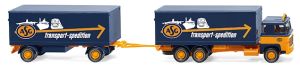 WIK045703 - SCANIA 111 porteur 6x4 avec remorque 2 Essieux  ASG