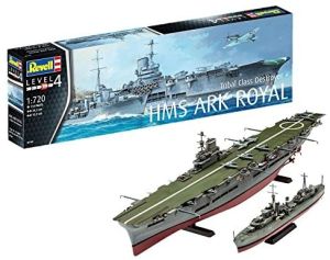 REV05149 - Porte-avions HMS Ark Royal & Tribal Class Destroyer à assembler et à peindre
