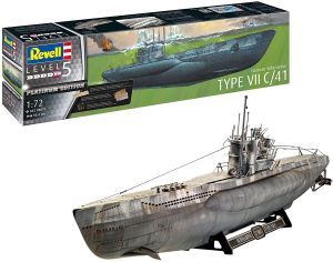 Sous-marin allemand de type VII C / 41 à assembler et à peindre