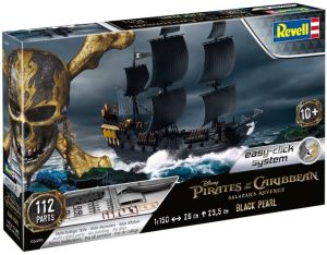 REV05499 - Bâteau pirate Black Pearl PIRATES DES CARAÏBES à assembler et à peindre