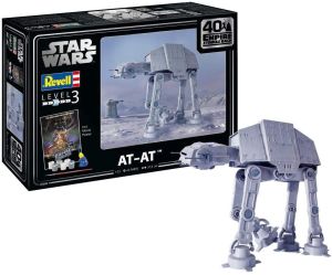 AT-AT 40e anniversaire L'Empire contre-attaque STAR WARS peinture et colle inclus à assembler et à peindre