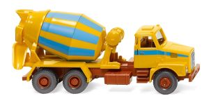 VOLVO N10 6x4 toupie jaune et bleu