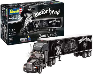 Camion de la tournée de Motörhead avec peinture et colle à assembler et à peindre