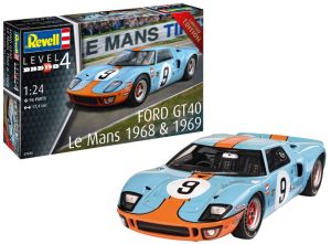 REV07696 - FORD GT 40 Le Mans 1968 à assembler et à peindre