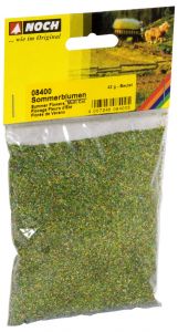 NOC08400 - Sachet de flocage vert pré en fleurs 42grs