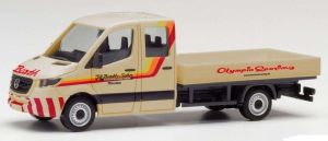 HER095204 - MERCEDES Sprinter porteur benne BARTH