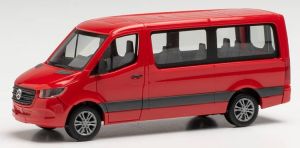 MERCEDES Sprinter bus rouge
