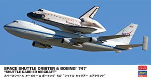 Avions Space Shuttle Orbiter et Boeing 747 Farewell à assembler et à peindre