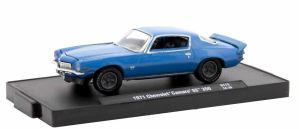 M2M-11228-115-A - CHEVROLET Camaro SS350 1971 Bleu sous blister