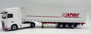 ELI117732 - DAF XF MY17 Space CAB 4x2 avec remorque bâchée Tautliner 3 Essieux - NAPOLY Transport