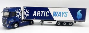 ELI117780 - SCANIA S500 4x2 avec toit haut et remorque frigo Chereau 3 Essieux - ARTIC WAYS