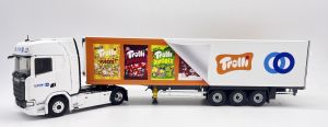 ELI118116 - SCANIA 770 S V8 4x2 avec remorque frigo 3 Essieux - Trolli -STEF
