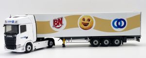 ELI118115 - SCANIA 770 S V8 4x2 avec remorque frigo 3 Essieux - BN - STEF