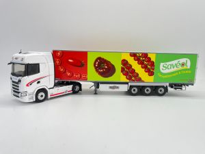 ELI118155 - SCANIA R450 4x2 SAT avec remorque 3 Essieux – Transport SAVEOL