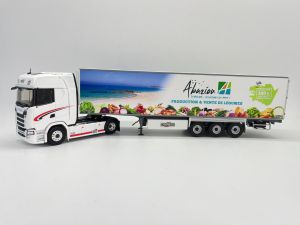 ELI118156 - SCANIA R450 4x2 SAT avec remorque 3 Essieux – Transport ABAZIOU