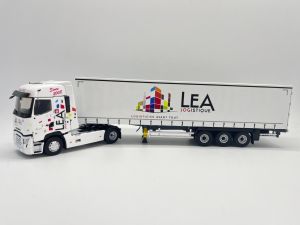 ELI118163 - RENAULT T520 HIGH 4x2 2021 avec remorque 3 Essieux – Transport LEA LOGISTIQUE