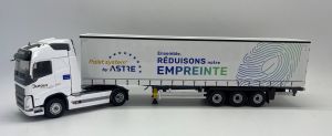 ELI118178 - VOLVO FH 4x2 avec remorque bâchée 3 Essieux – PTS DUFOUR ASTRE
