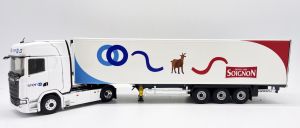 ELI118302 - SCANIA 770 S V8 4x2 avec remorque frgo 3 Essieux - Soignon - STEF