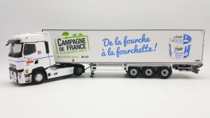 ELI118304 - RENAULT T High 4x2 2023 avec remorque Frigo 3 Essieux MAITRES LAITIERS