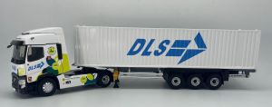 ELI118370 - RENAULT T 480 4x2 avec porte container et container - Transport DLS
