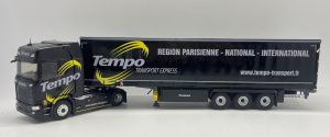 ELI118374 - SCANIA 500 S 4x2 avec remorque bâchée Tautliner - Transport TEMPO