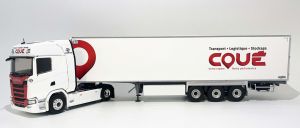 ELI118453 - SCANIA 500 S 4x2 avec remorque frigo 3 Essieux Transports  COUE