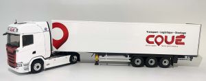 ELI118543 - SCANIA 500 S 4x2 avec remorque 3 Essieux Transports  COUE