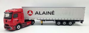 ELI118673 - MERCEDES-BENZ E-Actros 4x2 avec remorque bâchée 3 Essieux - Transport ALAINE