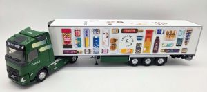 ELI118681 - VOLVO FH Aero 4x2 avec remorqeu frigo 3 Essieux DAGAB