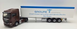 ELI118838 - MAN TGX GM 4x2 Avec benne céréaliere 3 Essieux GROUPE TARDET