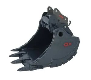 GF120 - Godet GJERSTAD Xtreme avec attache 14mm pour pelle de 80-120 Tonnes