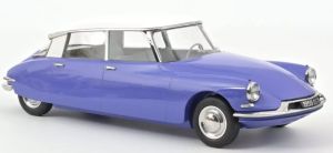 NOREV121569 - CITROEN DS 19 1959 Bleu delphinium et blanc