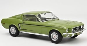 NOREV122704 - FORD Mustang Fastback GT 1968 Vert métallique